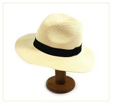 Black Ginger Trilby Panama
