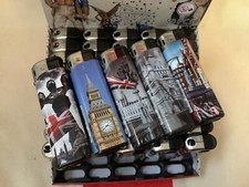 Pack of 5 electronic lighters/