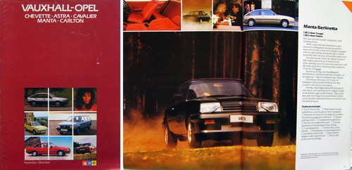 Vauxhall opel chevette astra - vauxhall,