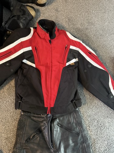 Ladies motorcycle jacket - jacket,