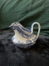 Spode Blue Italian Cream Jug Milk Jug