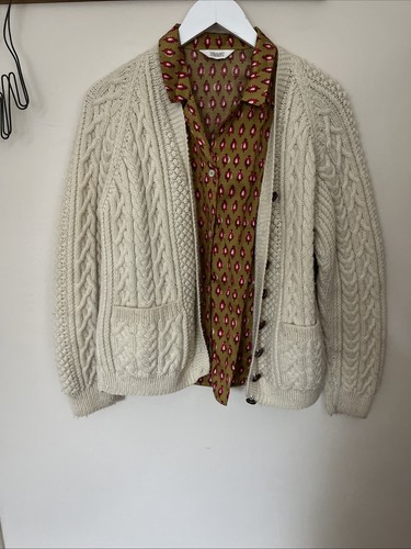 Aran cardigan hand - aran,