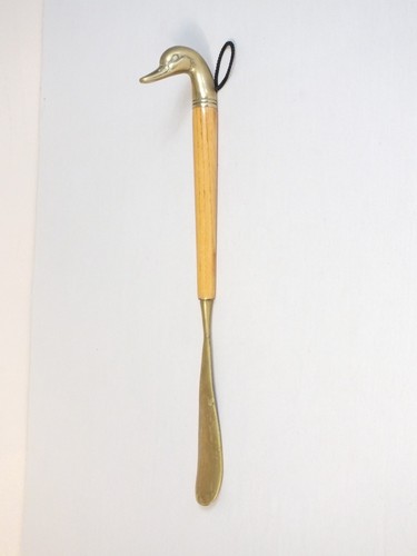 Vintage solid brass ducks head - solid,