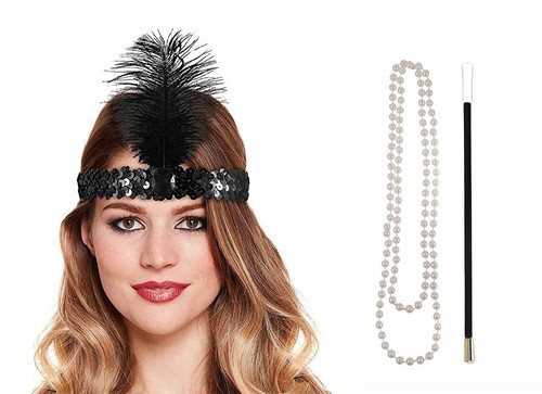 3pc pearls headband - 3pc,
