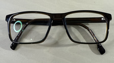 Specsavers NICHOLAI Eyeglasses Frame Black Full Rim Square 54-17-145-38mm G19
