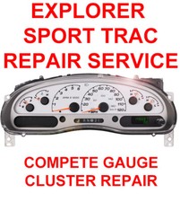 Ford Explorer Sport Trac 2004-2005 Instrument Gauge Cluster REPAIR