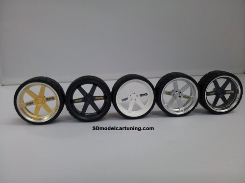 Scale volk te37 19 inch - 1:18,
