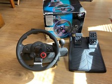Logitech Driving Force GT wheel & pedals in original box