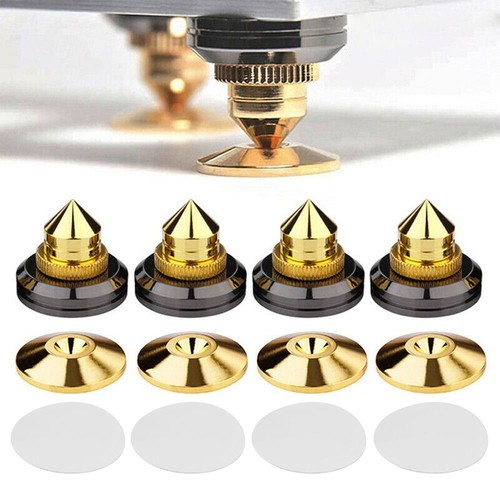Gold speaker spikes - gold,