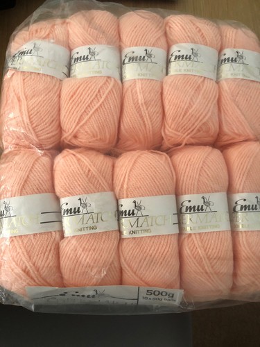 Emu supermatch yarn apricot - supermatch, dk