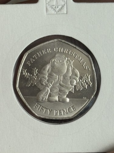 2019 gibraltar christmas coin - gibraltar,