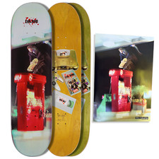 JK Industries Gas Pump Fastplant Jeremy Klein 8.25" SIGNED Deck with Poster