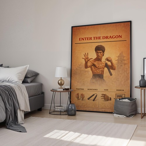 Enter the dragon retro - enter,