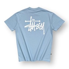 Stussy Logo T-shirt XL Blue