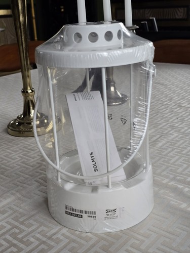Ikea solmyd white - solmyd, lantern