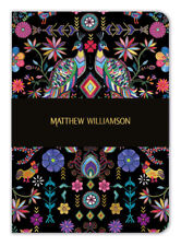Matthew Williamson Pampas Peacock A5 Luxury Notebook