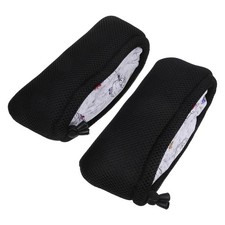  2 Pcs Armpit Crutches Travel Chair Armrest Covers Cane Crutchs Pads