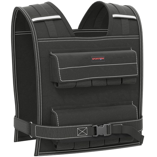 20kg adjustable weighted vest - 20kg,