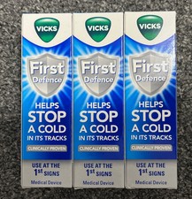 3 x Vicks First Defence Nasal