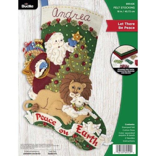 Bucilla felt christmas - bucilla,