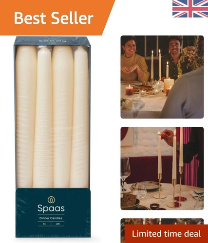 Tall ivory taper - taper,