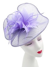 Large Headband Clip Hat Weddings Ladies Day Races Ascot Fascinator For Women's