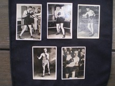 5 BOXING 1930s photographic