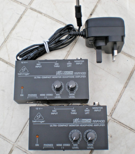 Behringer microamp ha400 - microamp,