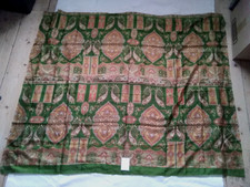 Silk offcut from genuine vintage Indian sari, one yard long