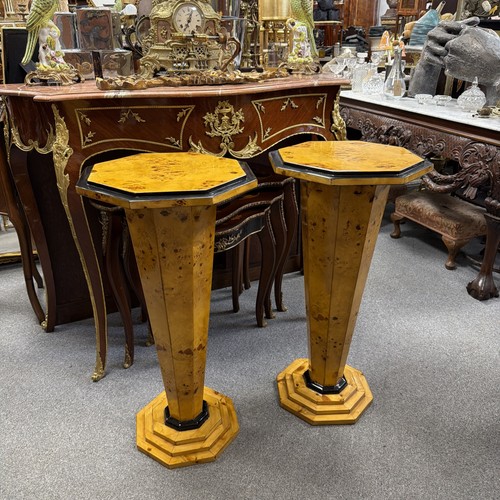 Pair art deco style trumpet - deco,