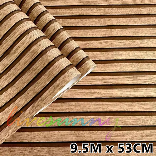 Wood slat wallpaper wooden - wood,