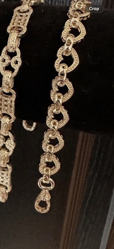 Hearts belcher bracelet - belcher, 7.5