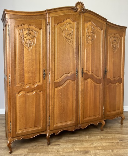 Wardrobe vintage french louis - vintage,