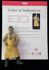 Gunnar Hansen "Leatherface Texas Chainsaw" Signed Action Figure Figurine Toy PSA