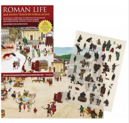 Roman life rub - roman,
