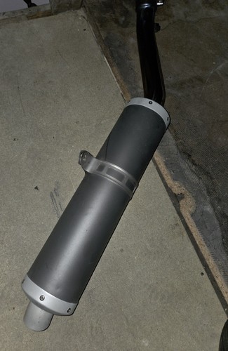 Yamaha 5pw stock exhaust - yamaha,
