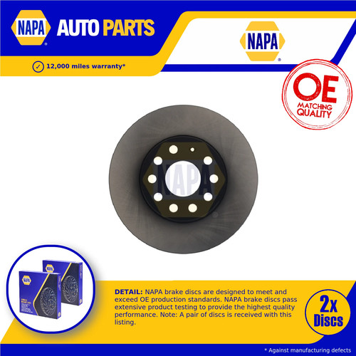 Brake discs pair - discs,