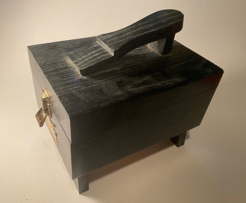 Vintage esquire shoe shine box - vintage,