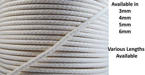 Cotton piping cord natural - cord,