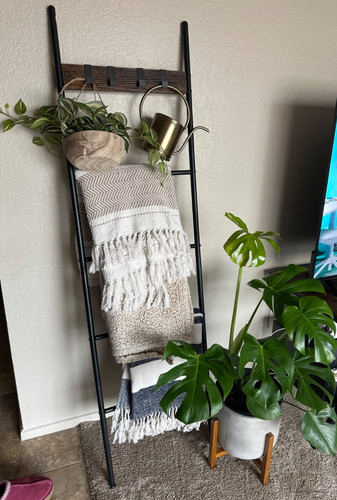 Industrial ladder shelf - industrial,
