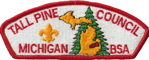 Tall pine council - tall, red