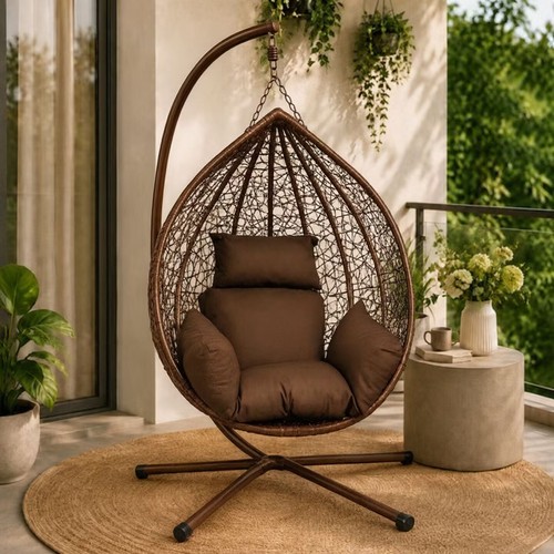 Rattan swing egg - swing,