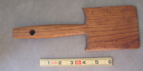Antique primitive wood butter - wood,