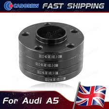 For Audi A5 Wheel Spacers Black Staggered 15/20mm 5x112mm & Bolts (40/45mm) UK
