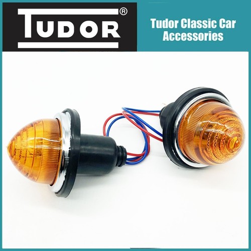 Pair tudor amber - pair,