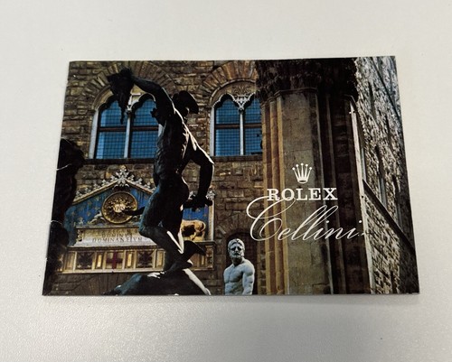 Original rolex cellini booklet - original,
