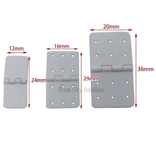 Control surface pinned hinges - surface,