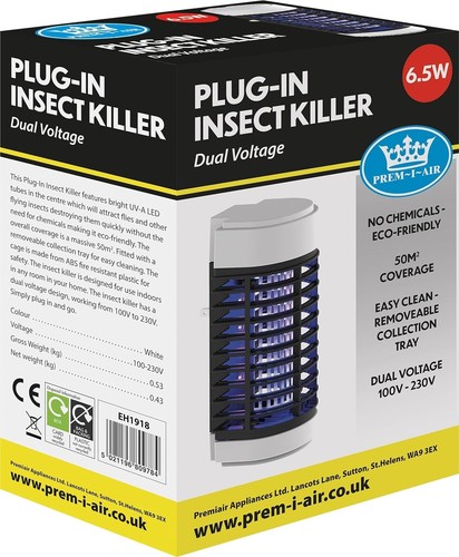 Plug bug zapper - bug, fly