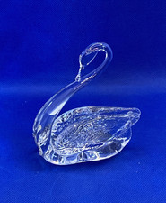 Tutbury Crystal Full Lead Swan