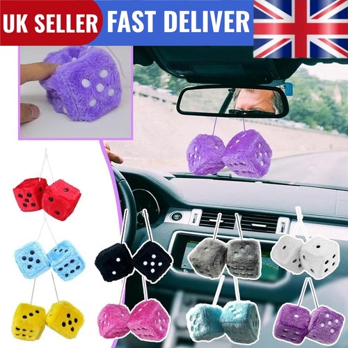 Dice ornament car rearview - dice,